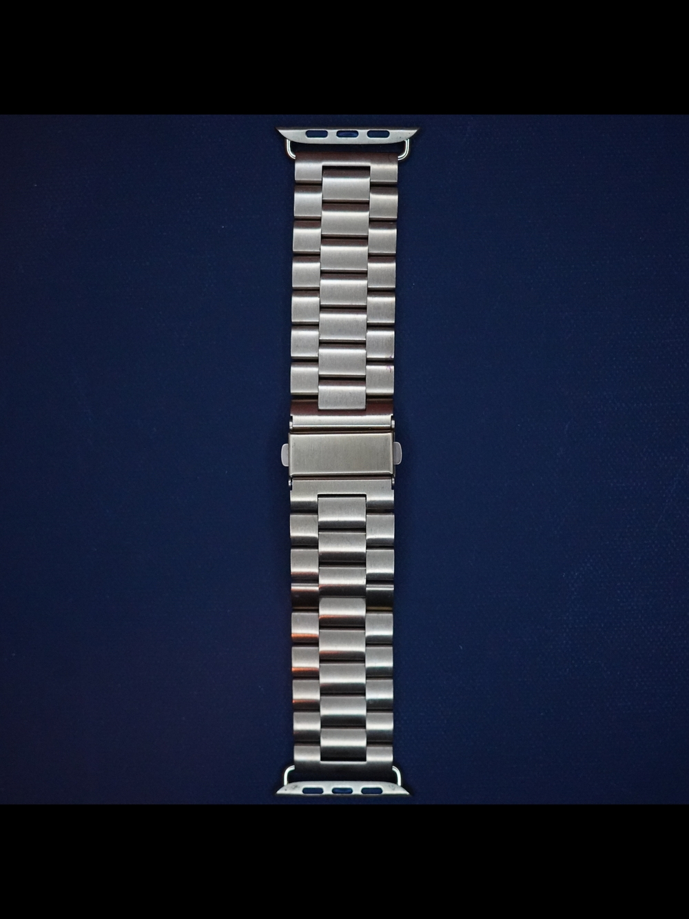 Stainless Steel Apple Watch Replacement Strap Gold Metal Butterfly Clasp